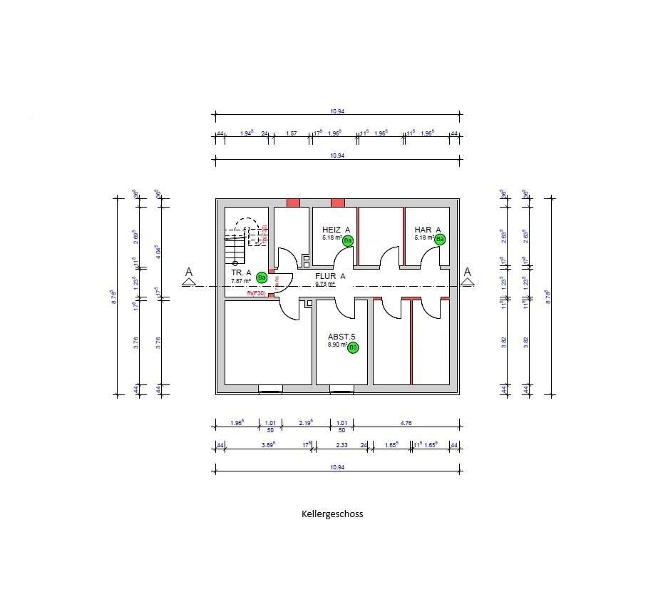 Haus 17 Kellergeschoss